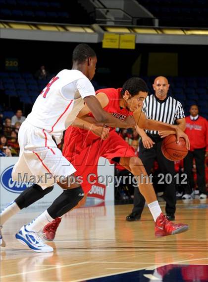 Thumbnail 3 in Lutheran vs. Serra (CIF SS D4AA Final) photogallery.
