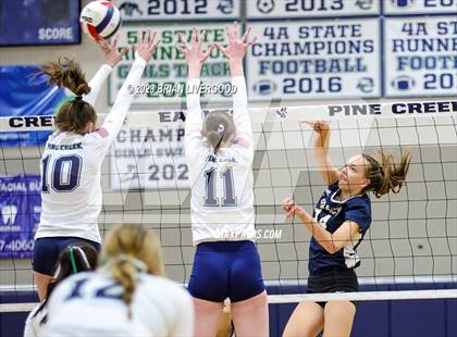 Thumbnail 1 in Pine Creek vs Legacy (CHSAA 5A Region 6 Playoff) photogallery.