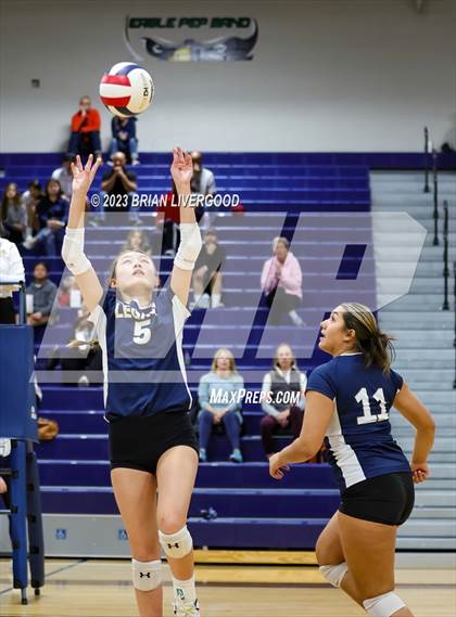 Thumbnail 1 in Pine Creek vs Legacy (CHSAA 5A Region 6 Playoff) photogallery.
