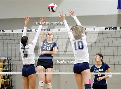 Thumbnail 1 in Pine Creek vs Legacy (CHSAA 5A Region 6 Playoff) photogallery.