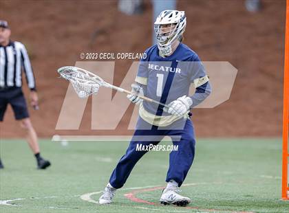 Thumbnail 3 in Decatur @ Blessed Trinity (GHSA 5A-6A 1st Round) photogallery.