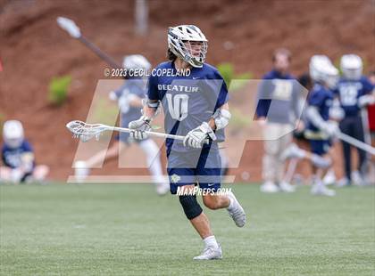 Thumbnail 3 in Decatur @ Blessed Trinity (GHSA 5A-6A 1st Round) photogallery.