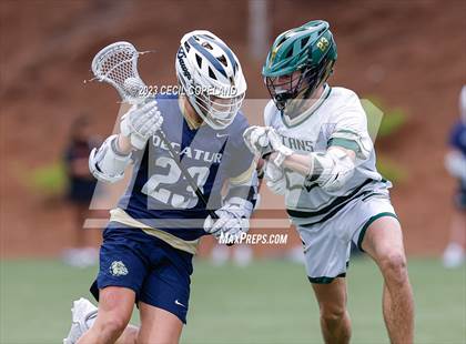 Thumbnail 2 in Decatur @ Blessed Trinity (GHSA 5A-6A 1st Round) photogallery.