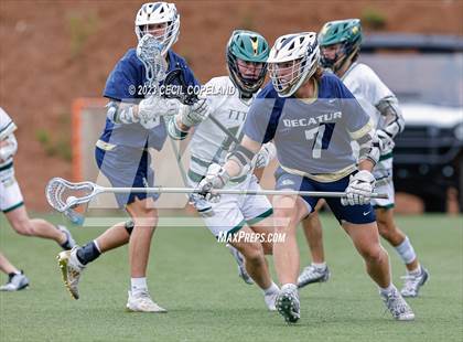 Thumbnail 2 in Decatur @ Blessed Trinity (GHSA 5A-6A 1st Round) photogallery.