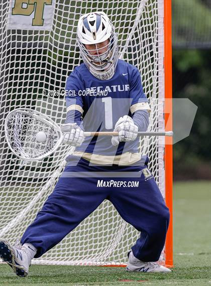 Thumbnail 1 in Decatur @ Blessed Trinity (GHSA 5A-6A 1st Round) photogallery.