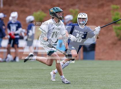 Thumbnail 2 in Decatur @ Blessed Trinity (GHSA 5A-6A 1st Round) photogallery.