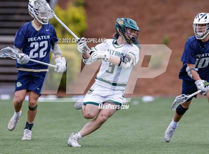 Thumbnail 2 in Decatur @ Blessed Trinity (GHSA 5A-6A 1st Round) photogallery.