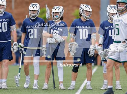 Thumbnail 2 in Decatur @ Blessed Trinity (GHSA 5A-6A 1st Round) photogallery.