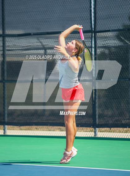 Thumbnail 1 in UIL 4A Girls Tennis (Round of 16) photogallery.