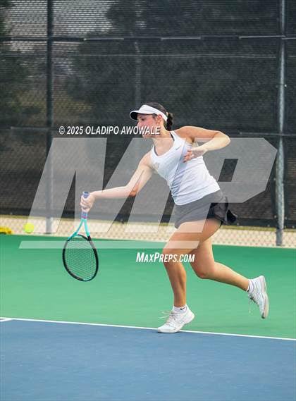 Thumbnail 1 in UIL 4A Girls Tennis (Round of 16) photogallery.