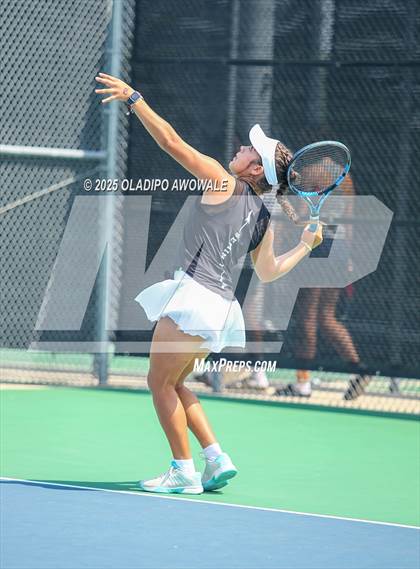 Thumbnail 3 in UIL 4A Girls Tennis (Round of 16) photogallery.