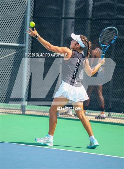 Thumbnail 2 in UIL 4A Girls Tennis (Round of 16) photogallery.