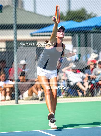 Thumbnail 3 in UIL 4A Girls Tennis (Round of 16) photogallery.