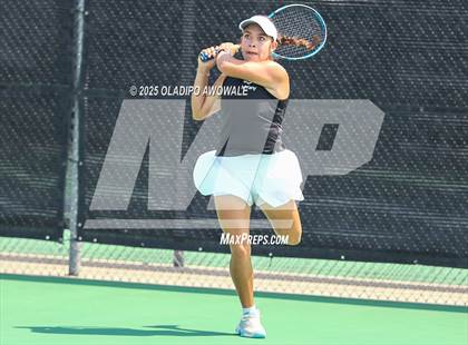 Thumbnail 2 in UIL 4A Girls Tennis (Round of 16) photogallery.