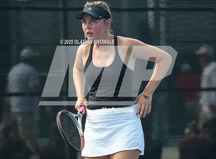 Thumbnail 2 in UIL 4A Girls Tennis (Round of 16) photogallery.