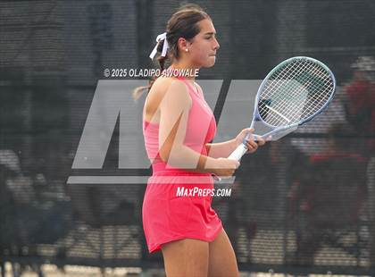 Thumbnail 3 in UIL 4A Girls Tennis (Round of 16) photogallery.