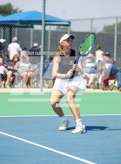 Thumbnail 3 in UIL 4A Girls Tennis (Round of 16) photogallery.