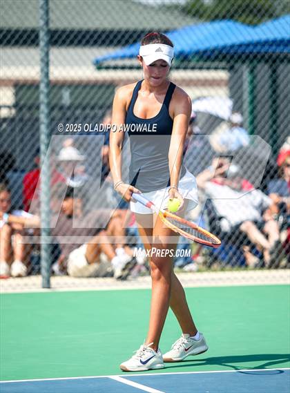Thumbnail 3 in UIL 4A Girls Tennis (Round of 16) photogallery.