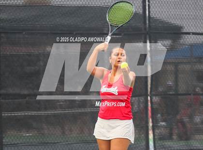 Thumbnail 3 in UIL 4A Girls Tennis (Round of 16) photogallery.