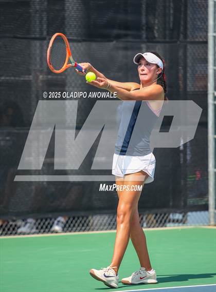 Thumbnail 2 in UIL 4A Girls Tennis (Round of 16) photogallery.