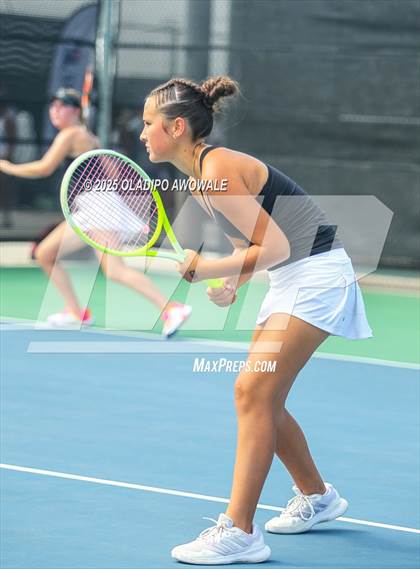 Thumbnail 1 in UIL 4A Girls Tennis (Round of 16) photogallery.