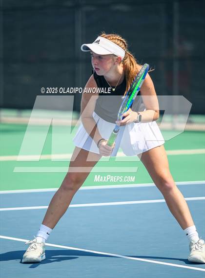 Thumbnail 2 in UIL 4A Girls Tennis (Round of 16) photogallery.
