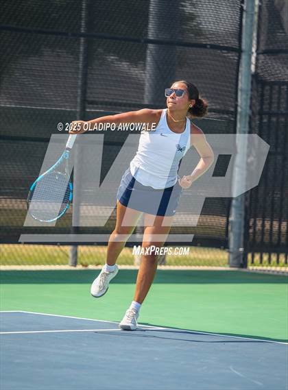 Thumbnail 2 in UIL 4A Girls Tennis (Round of 16) photogallery.