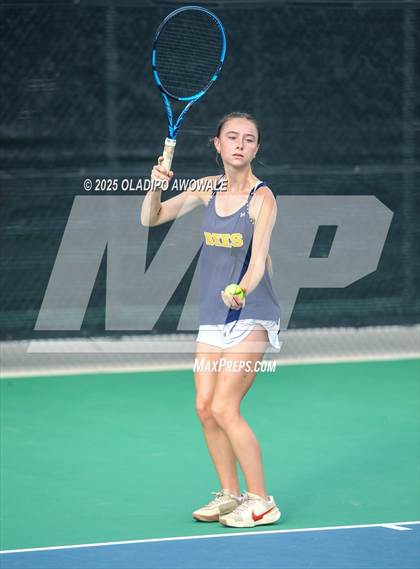Thumbnail 2 in UIL 4A Girls Tennis (Round of 16) photogallery.