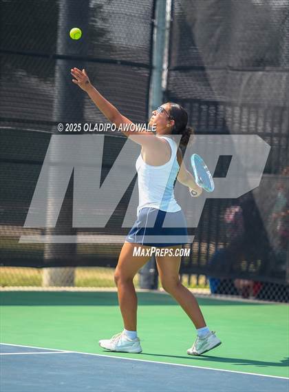Thumbnail 2 in UIL 4A Girls Tennis (Round of 16) photogallery.