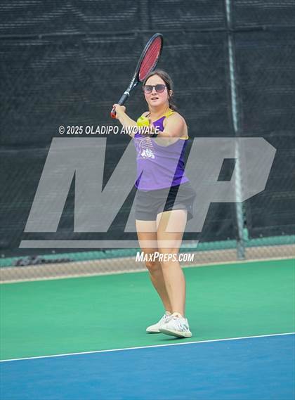 Thumbnail 3 in UIL 4A Girls Tennis (Round of 16) photogallery.