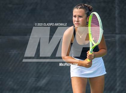 Thumbnail 3 in UIL 4A Girls Tennis (Round of 16) photogallery.