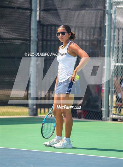 Thumbnail 3 in UIL 4A Girls Tennis (Round of 16) photogallery.