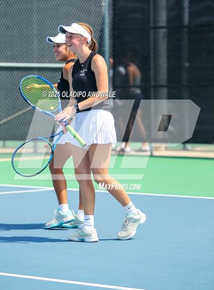 Thumbnail 2 in UIL 4A Girls Tennis (Round of 16) photogallery.