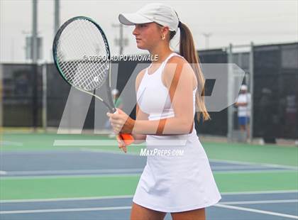 Thumbnail 2 in UIL 4A Girls Tennis (Round of 16) photogallery.
