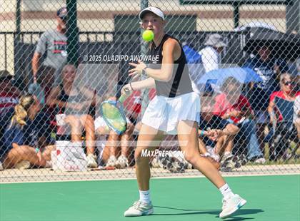 Thumbnail 3 in UIL 4A Girls Tennis (Round of 16) photogallery.