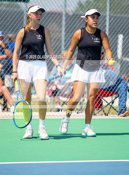 Thumbnail 1 in UIL 4A Girls Tennis (Round of 16) photogallery.