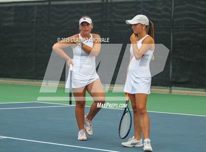 Thumbnail 1 in UIL 4A Girls Tennis (Round of 16) photogallery.
