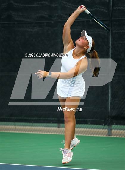 Thumbnail 2 in UIL 4A Girls Tennis (Round of 16) photogallery.