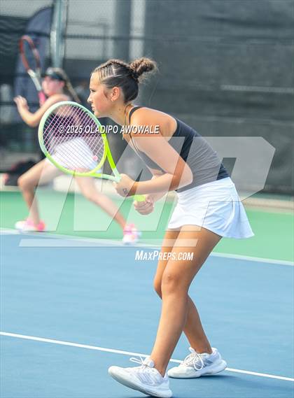 Thumbnail 3 in UIL 4A Girls Tennis (Round of 16) photogallery.