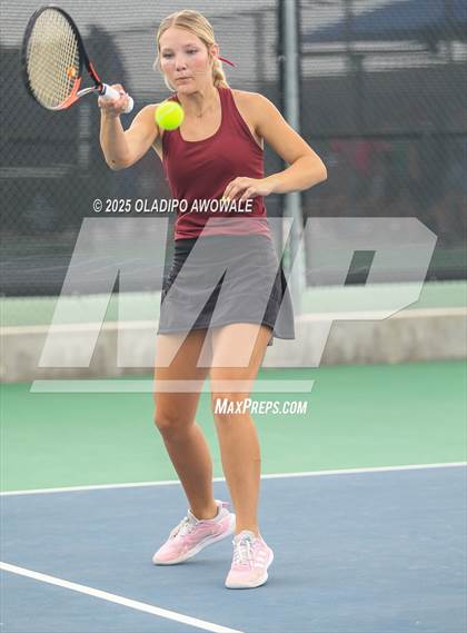 Thumbnail 3 in UIL 4A Girls Tennis (Round of 16) photogallery.
