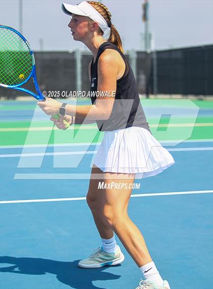 Thumbnail 2 in UIL 4A Girls Tennis (Round of 16) photogallery.