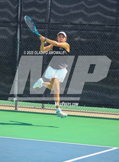 Thumbnail 1 in UIL 4A Girls Tennis (Round of 16) photogallery.