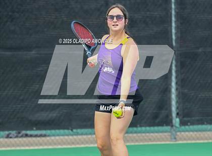 Thumbnail 2 in UIL 4A Girls Tennis (Round of 16) photogallery.