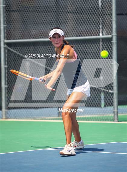 Thumbnail 3 in UIL 4A Girls Tennis (Round of 16) photogallery.