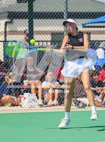Thumbnail 1 in UIL 4A Girls Tennis (Round of 16) photogallery.