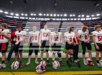 Thumbnail 3 in Muenster vs. Shiner (UIL 2A D1 Football Final) photogallery.