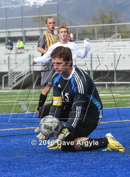 Thumbnail 2 in Union @ Juan Diego Catholic (UHSAA 3A Tournament) photogallery.