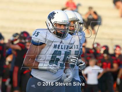 Thumbnail 2 in Clayton Valley Charter vs. Helix (2016 Honor Bowl) photogallery.