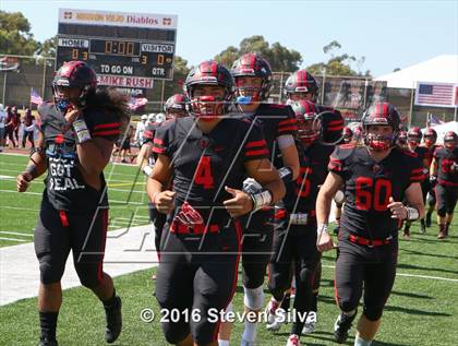 Thumbnail 1 in Clayton Valley Charter vs. Helix (2016 Honor Bowl) photogallery.