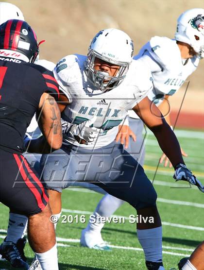 Thumbnail 1 in Clayton Valley Charter vs. Helix (2016 Honor Bowl) photogallery.
